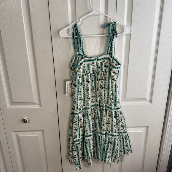 Maison Tara floral lined midi dress size 6 - Picture 9 of 10